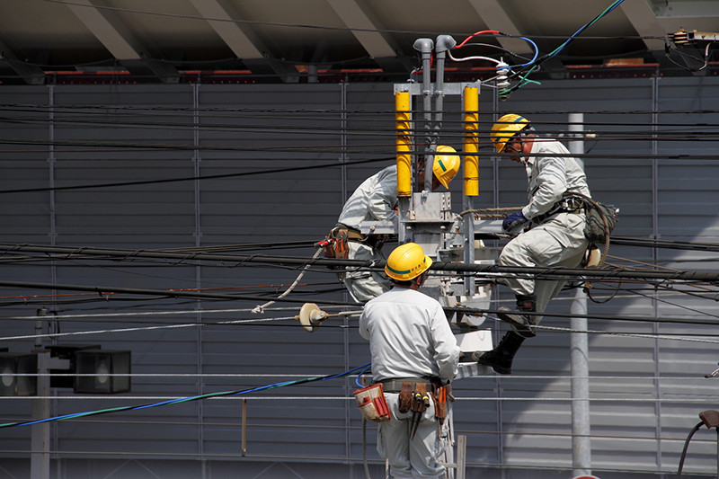 電気通信工事を一貫して対応